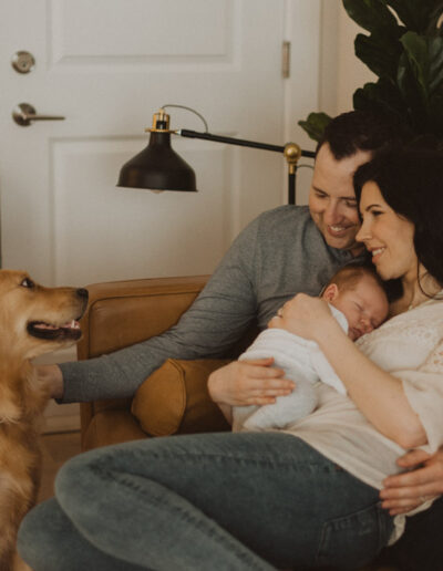 In Home Newborn Family Photography by McKenzie Shea