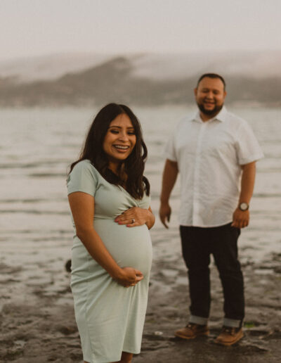 Sunset Maternity Pictures by McKenzie Shea