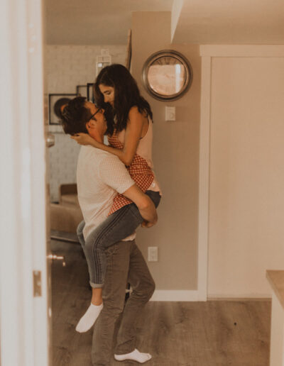 Levi and Marisa's In Home Anniversary Photoshoot by McKenzie Shea